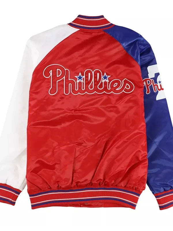 Philadelphia Phillies Hometown Varsity Satin Jacket