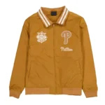 Philadelphia Phillies Logo Select Light Bronze Jacket