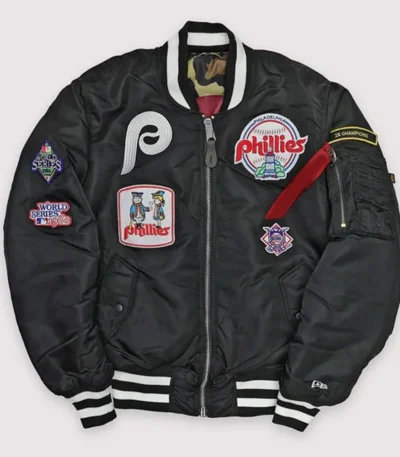 Philadelphia Phillies MA-1 Bomber Jacket