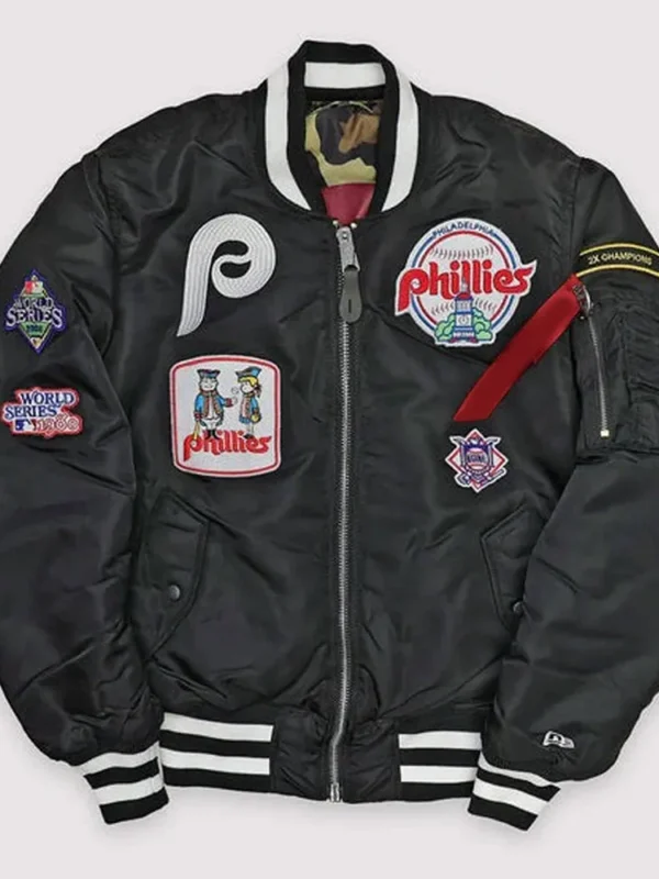 Philadelphia Phillies MA-1 Bomber Jacket