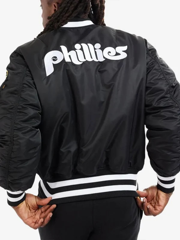 Philadelphia Phillies MA-1 Bomber Jacket