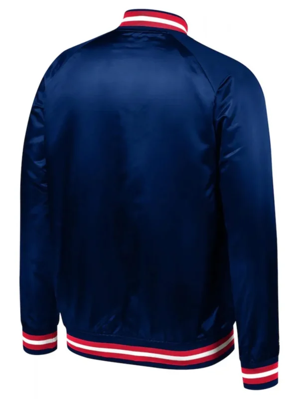 Philadelphia Phillies Navy Blue Satin Jacket