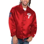 Philadelphia Phillies Option Route Coaches Jacket