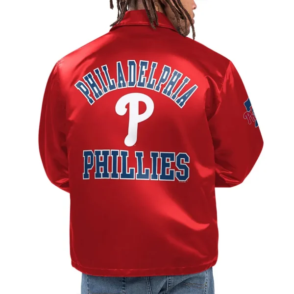 Philadelphia Phillies Option Route Coaches Jacket
