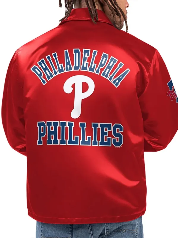 Philadelphia Phillies Option Route Coaches Jacket
