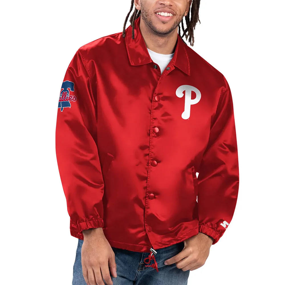 Philadelphia Phillies Option Route Coaches Jacket Philadelphia Phillies Option Route Coaches Jacket