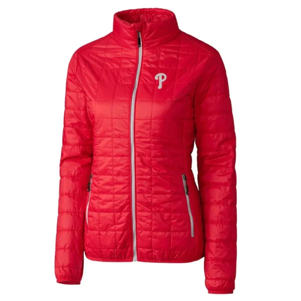 Philadelphia Phillies Quilted Puffer Full-Zip Jacket
