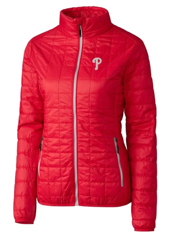 Philadelphia Phillies Quilted Puffer Full-Zip Jacket