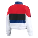 Philadelphia Phillies Racing Red-White Full-Zip Jacket
