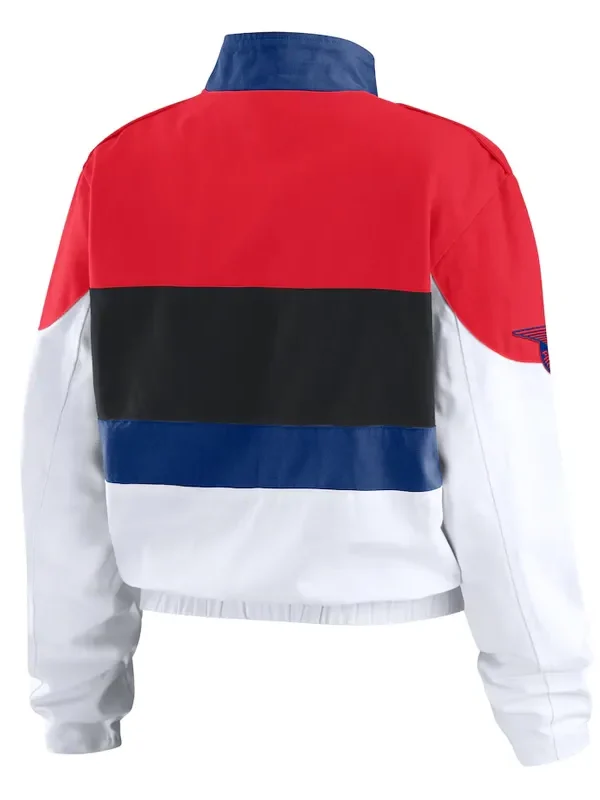 Philadelphia Phillies Racing Red-White Full-Zip Jacket
