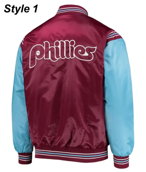Philadelphia Phillies Satin Jacket
