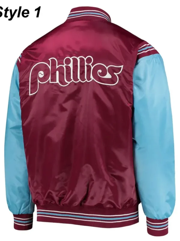 Philadelphia Phillies Satin Jacket