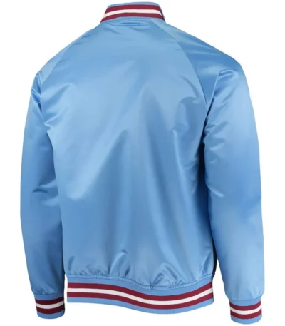 Philadelphia Phillies Satin Raglan Full-Snap Jacket