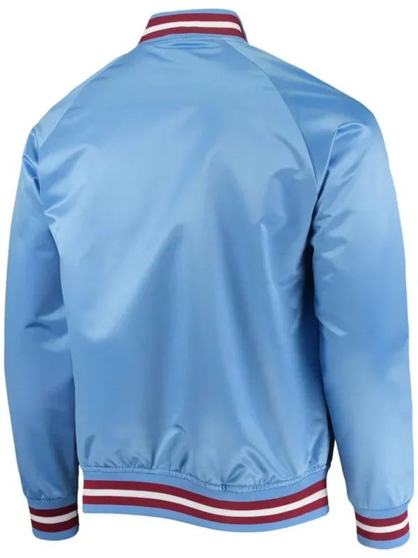 Philadelphia Phillies Satin Raglan Full-Snap Jacket