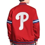 Philadelphia Phillies Scout Varsity Satin Jacket
