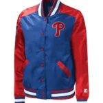 Philadelphia Phillies The Legend Royal-Red Satin Jacket