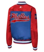 Philadelphia Phillies The Legend Royal-Red Satin Jacket