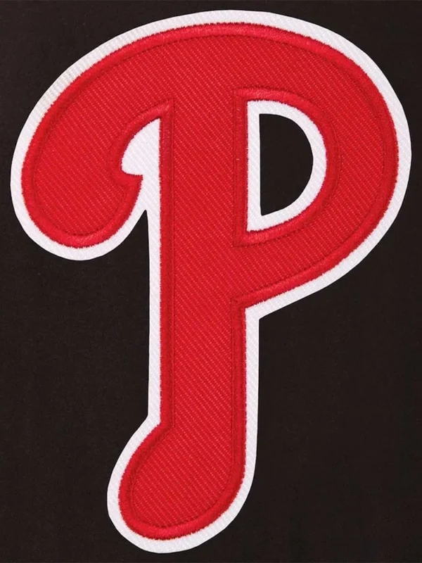Philadelphia Phillies Varsity Black Jacket