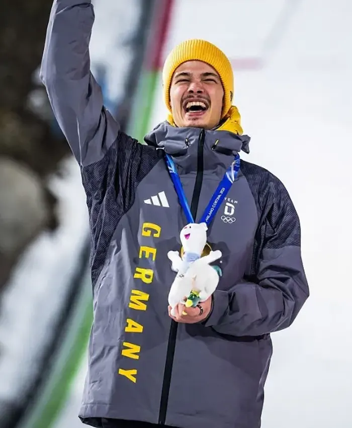 Philipp Raimund Winter Olympics 2026 Germany Jacket Philipp Raimund Winter Olympics 2026 Germany Jacket