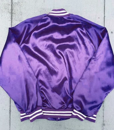 Phoenix Suns 1990s Purple Satin Jacket