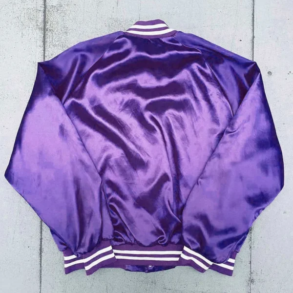 Phoenix Suns 1990s Purple Satin Jacket