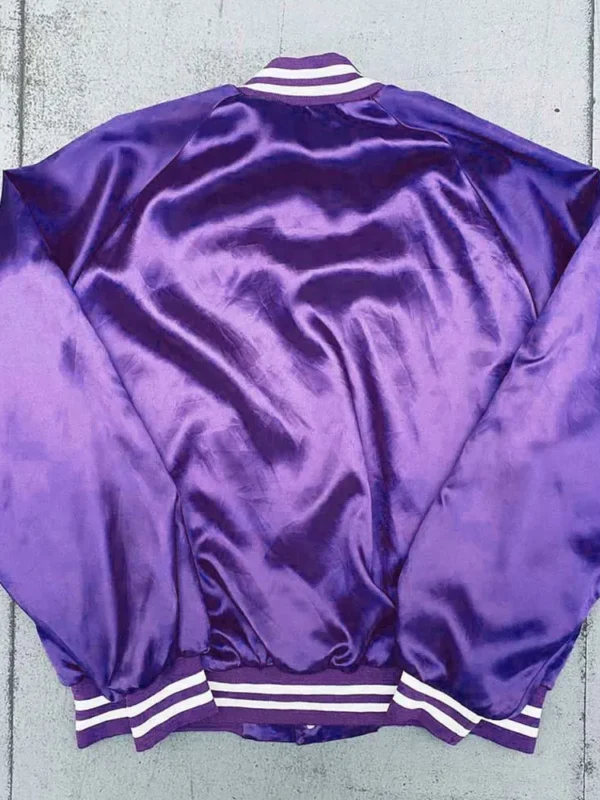 Phoenix Suns 1990s Purple Satin Jacket