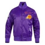 Phoenix Suns 2024-25 City Edition Chenille Purple Satin Jacket
