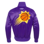 Phoenix Suns 2024-25 City Edition Chenille Purple Satin Jacket