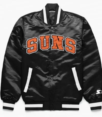 Phoenix Suns Exclusive Black Satin Jacket