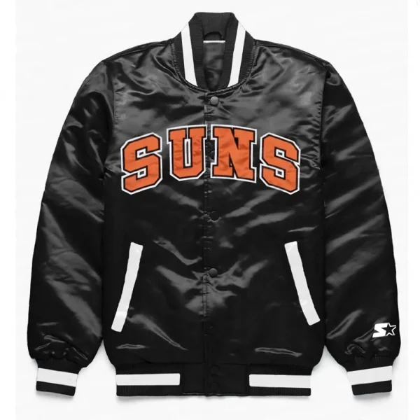 Phoenix Suns Exclusive Black Satin Jacket