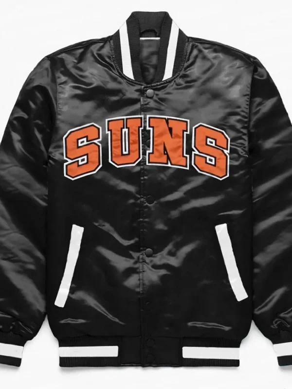 Phoenix Suns Exclusive Black Satin Jacket