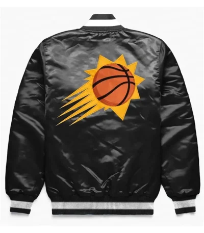 Phoenix Suns Exclusive Black Satin Jacket