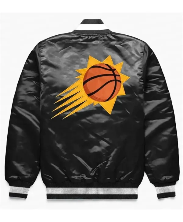 Phoenix Suns Exclusive Black Satin Jacket