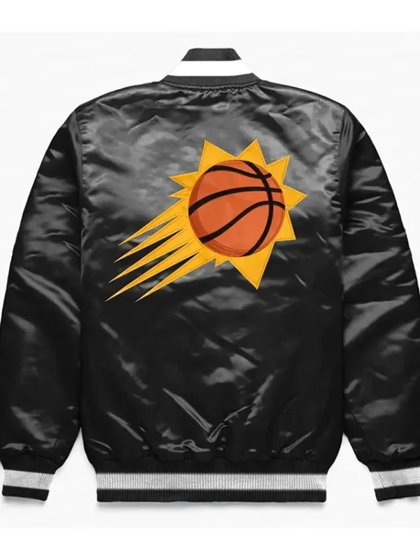 Phoenix Suns Exclusive Black Satin Jacket