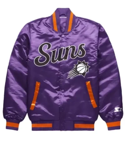 Phoenix Suns Exclusive Purple Satin Jacket