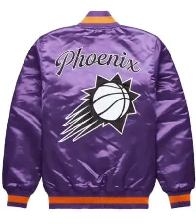 Phoenix Suns Exclusive Purple Satin Jacket