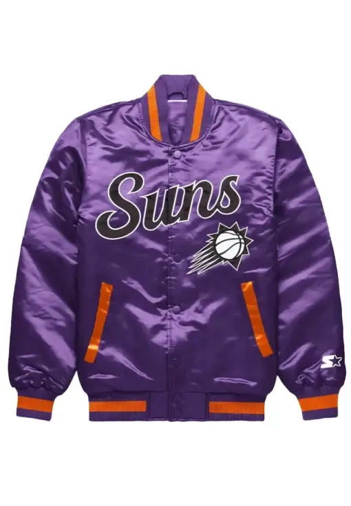 Phoenix Suns Exclusive Purple Satin Jacket Phoenix Suns Exclusive Purple Satin Jacket