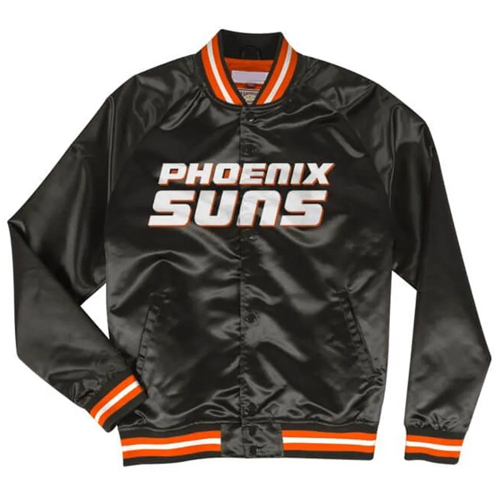 Phoenix Suns Lightweight Satin Jacket Phoenix Suns Lightweight Satin Jacket