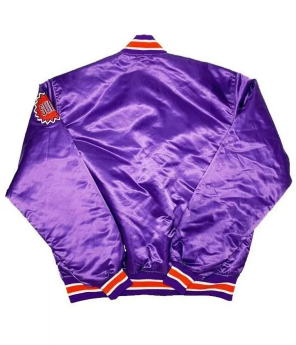 Phoenix Suns NBA Purple Bomber Jacket
