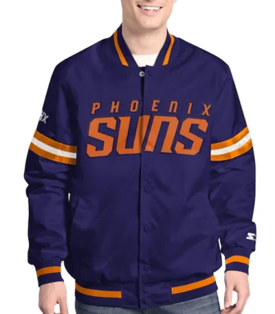 Phoenix Suns Scout Varsity Satin Jacket