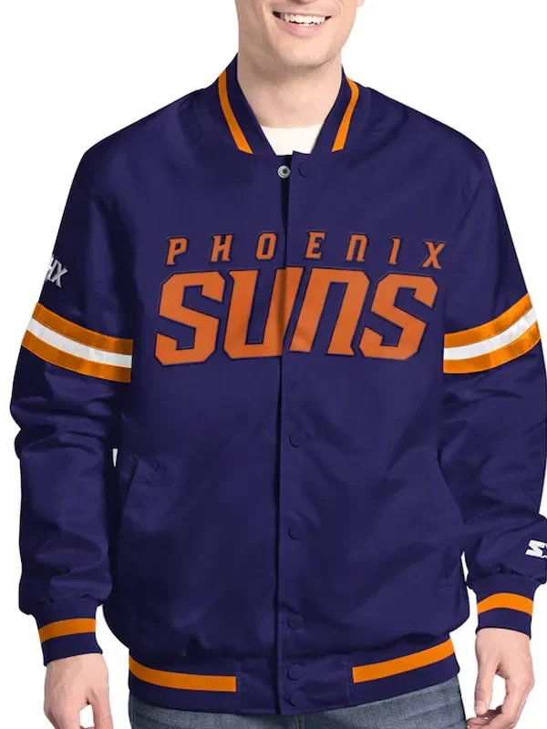 Phoenix Suns Scout Varsity Satin Jacket