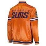 Phoenix Suns Slider Orange Satin Jacket