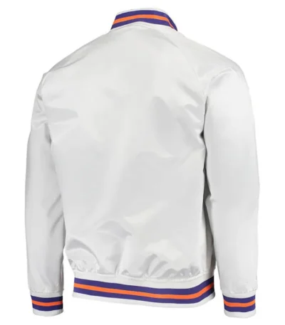 Phoenix Suns Throwback White Jacket
