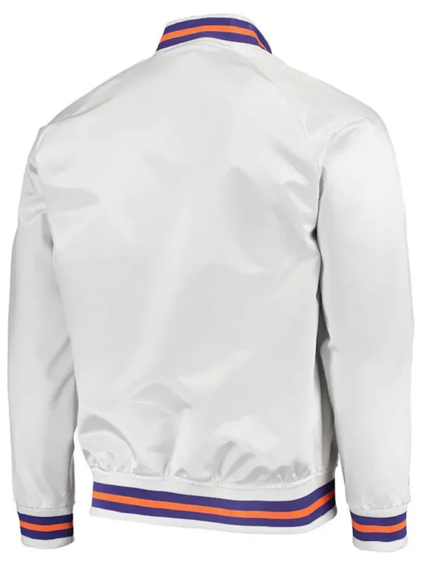 Phoenix Suns Throwback White Jacket
