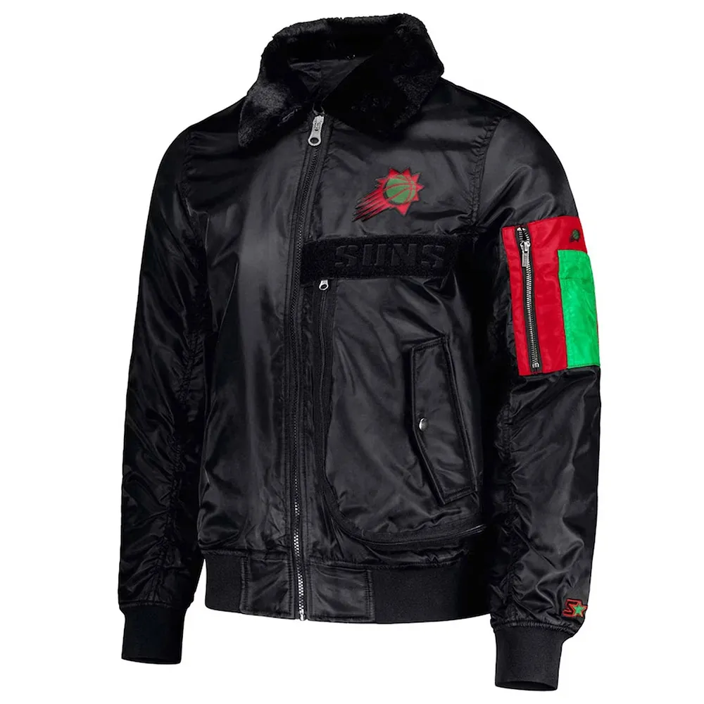 Phoenix Suns Ty Mopkins Black Jacket Phoenix Suns Ty Mopkins Black Jacket