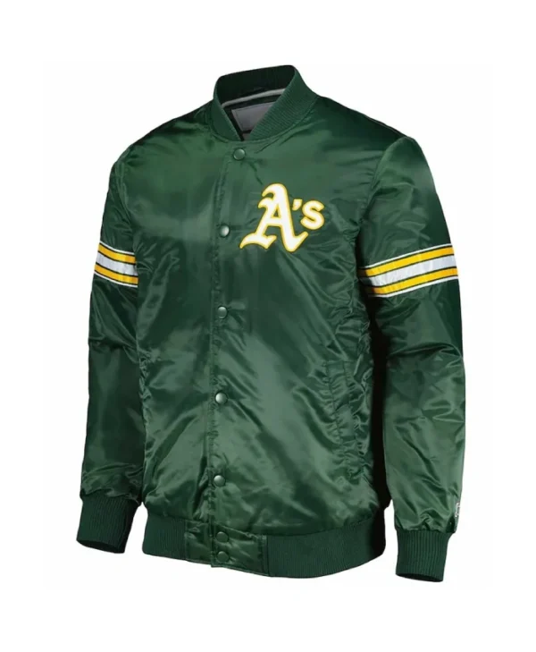 Pick & Roll Oakland Athletics Green Jacket