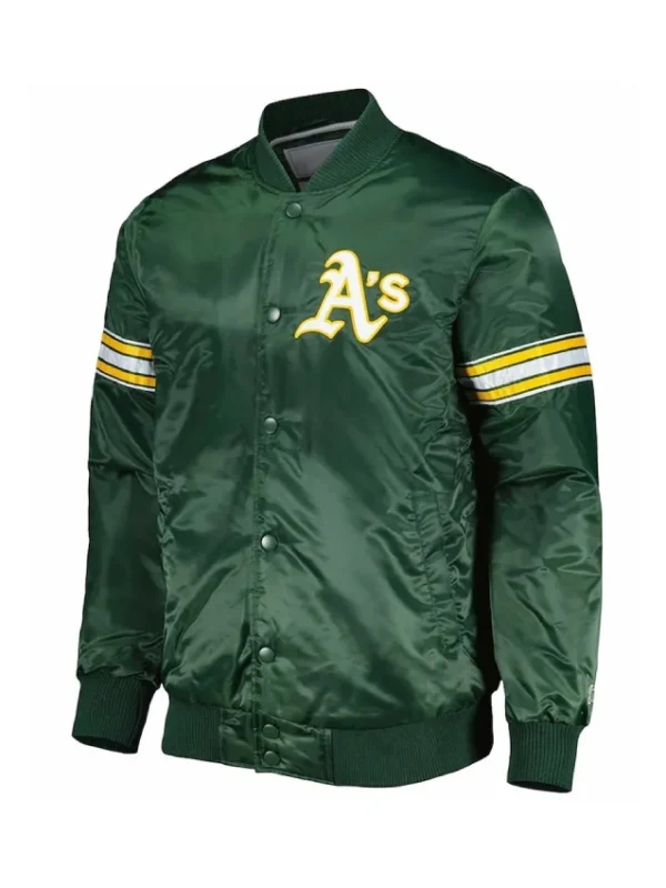 Pick & Roll Oakland Athletics Green Jacket