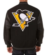 Pittsburgh Penguins Varsity Black Jacket