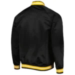 Pittsburgh Penguins Varsity Black Satin Jacket