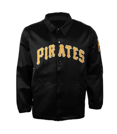 Pittsburgh Pirates 1960 Black Satin Windbreaker